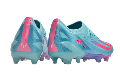 Adidas X Crazyfast FG Messi Turquesa Rosa