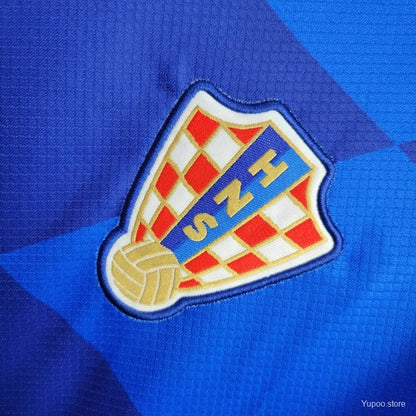 Kroatië EURO 2024 Uittenue – Fanversie