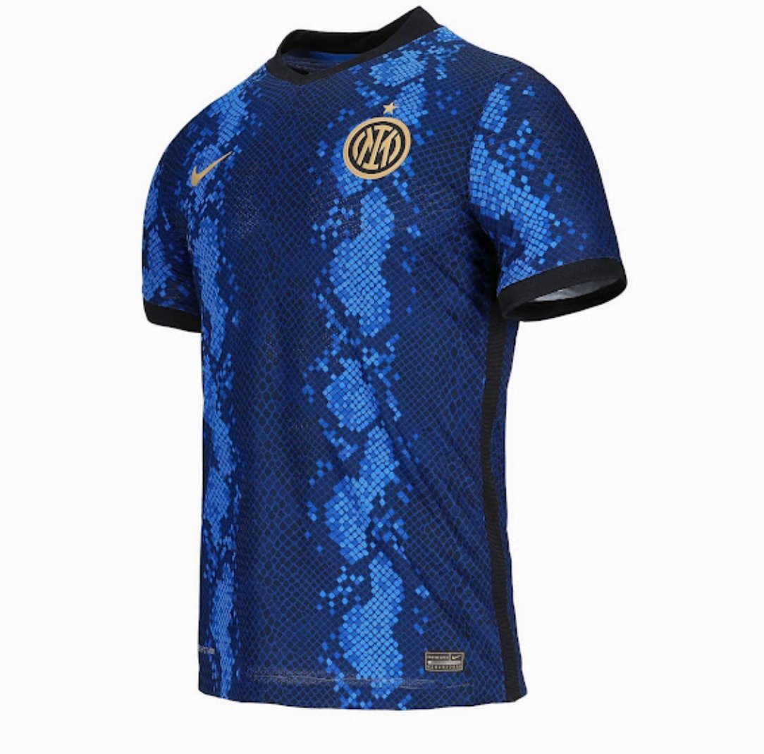 Camiseta de fútbol local del Inter de Milán con la serpiente 2021/2022