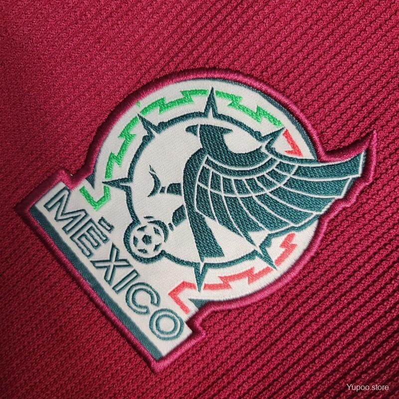 Edición especial del kit de fútbol Icono Rojo de México 2022 - Versión para fanáticos