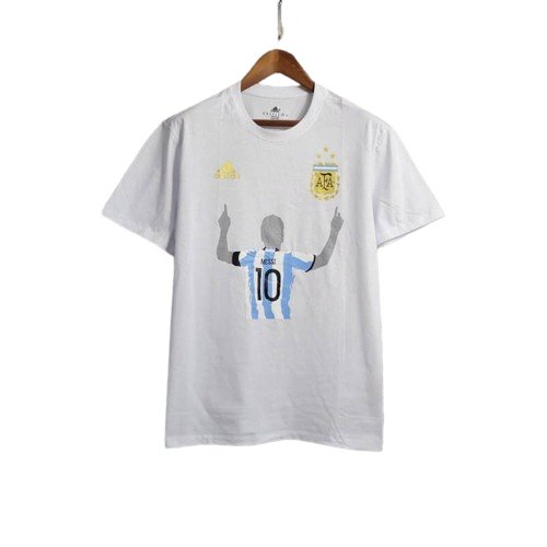 Camisetas casuales blancas de Argentina 2023