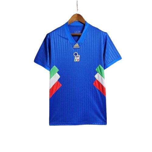 Kit de Italia 2023 con icono azul bordado con logotipo (versión para aficionados) 