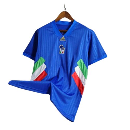 Kit de Italia 2023 con icono azul bordado con logotipo (versión para aficionados) 