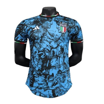 Kit especial azul y negro de Italia 2023: versión para jugadores