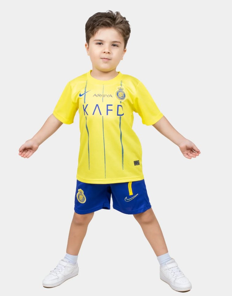 2023/2024  Al-Nassr Home Football  set ( jersey+Shorts )