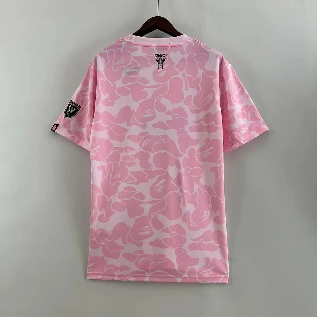 Edición especial rosa del Inter Miami X Bathing Ape 2023/2024