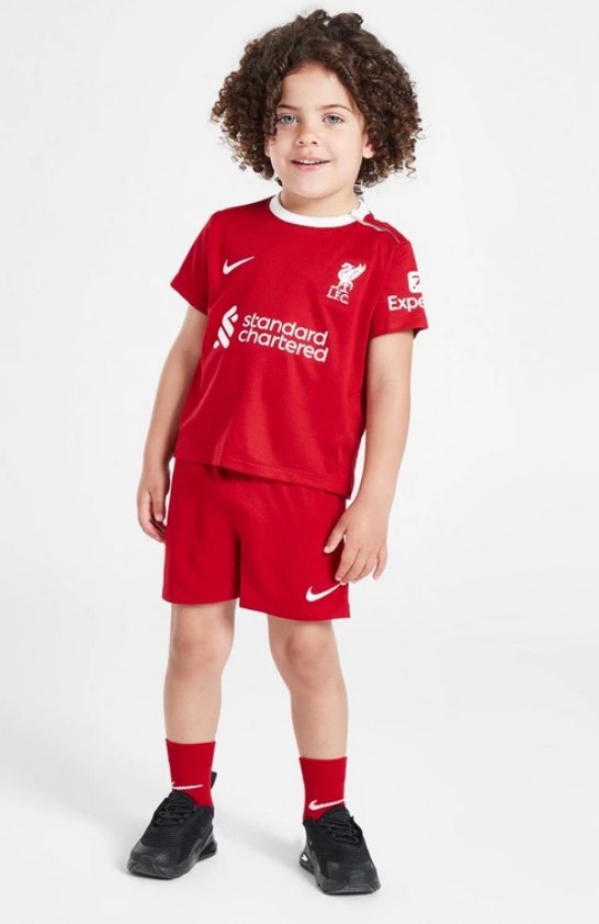 2023/2024 Liverpool Home Soccer set ( jersey+Shorts )