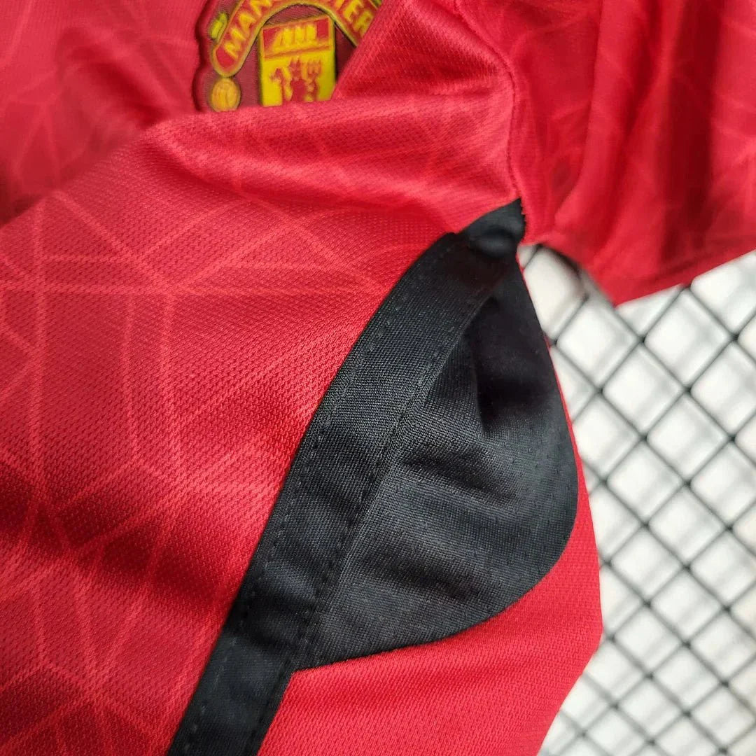 2023/2024 Manchester United Home Football set ( jersey+Shorts )