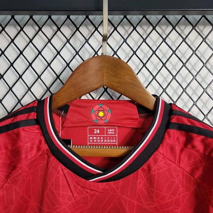 2023/2024 Manchester United Home Football set ( jersey+Shorts )