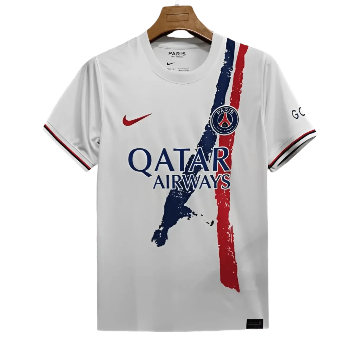 2024/2025 PSG Uitshirt Wit 