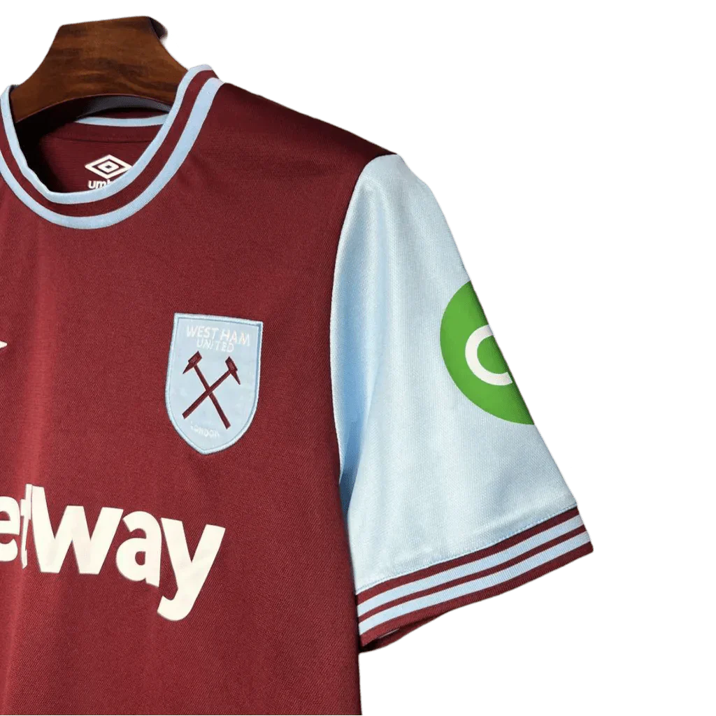 Camiseta de local del West Ham United 2024/2025