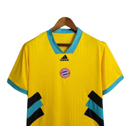 23-24 Bayern Munich Yellow Icon kit with Embroidery logo - Fan version