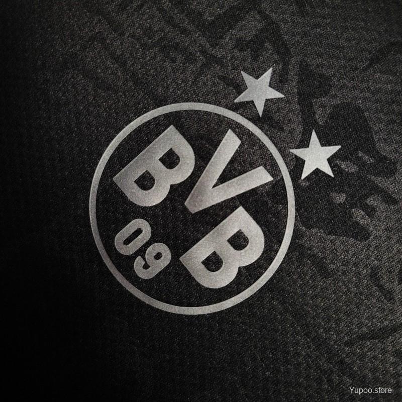 Kit edición especial del Dortmund 23-24 en negro (versión para aficionados)