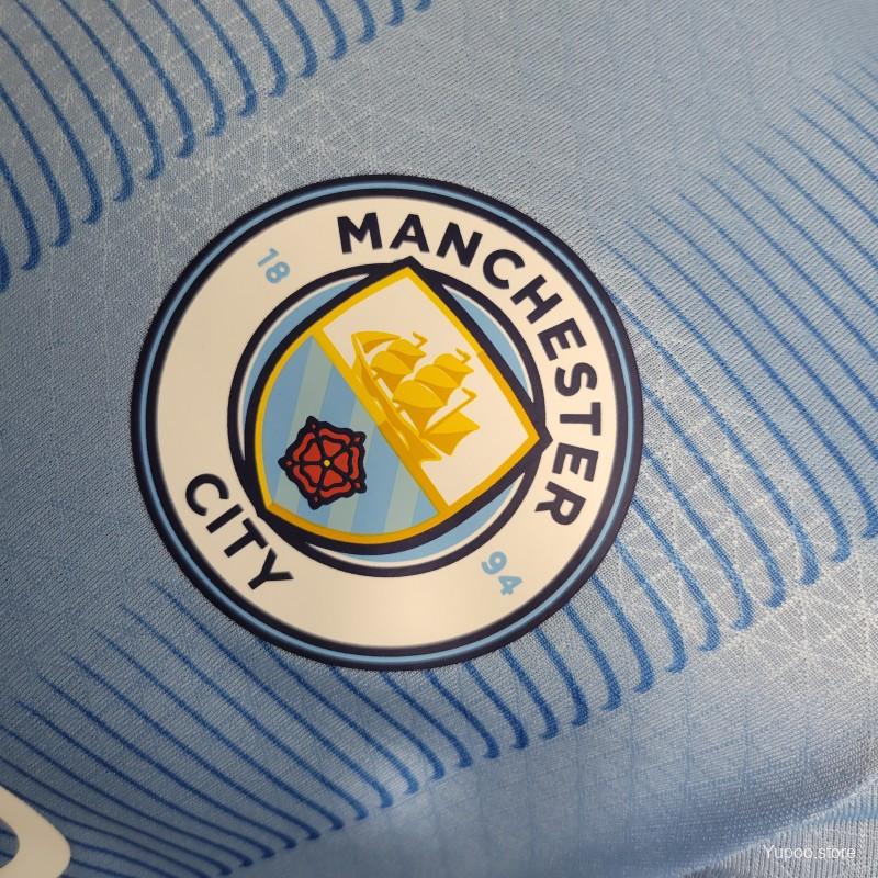 23-24 Manchester City Home kit - Player version