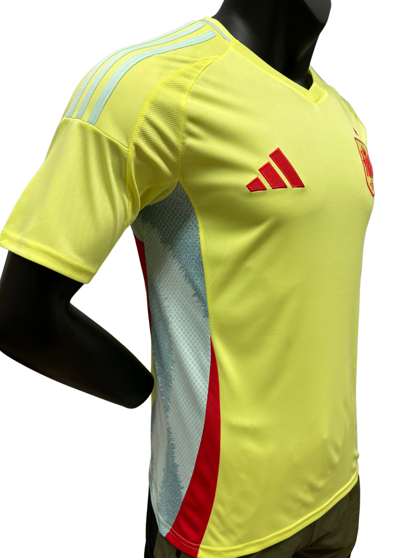 Camiseta visitante de España para la Eurocopa 2024 – VERSIÓN JUGADOR 