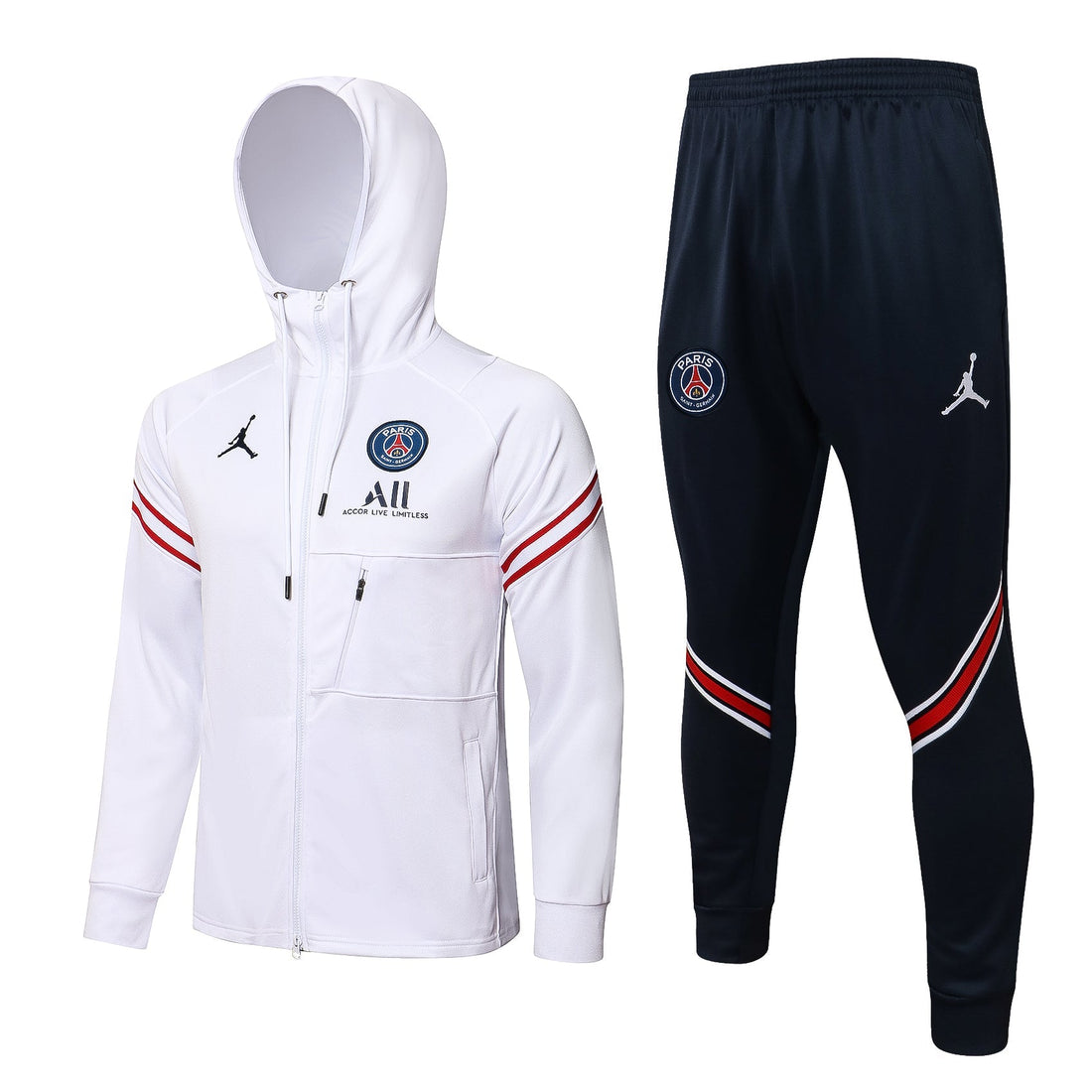 PSG 23-24 | Blanco | Sudadera con capucha