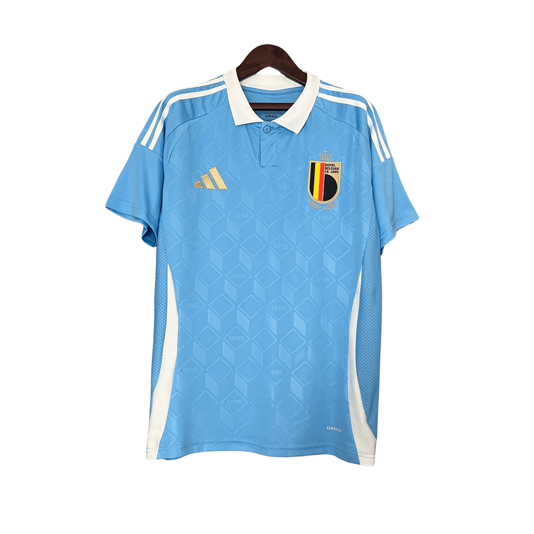 Camiseta visitante de Bélgica para la Eurocopa 2024 (versión para aficionados) 