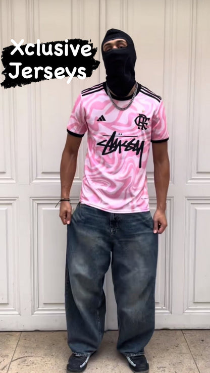 Flamengo X Stussy | Roze Speciale Editie