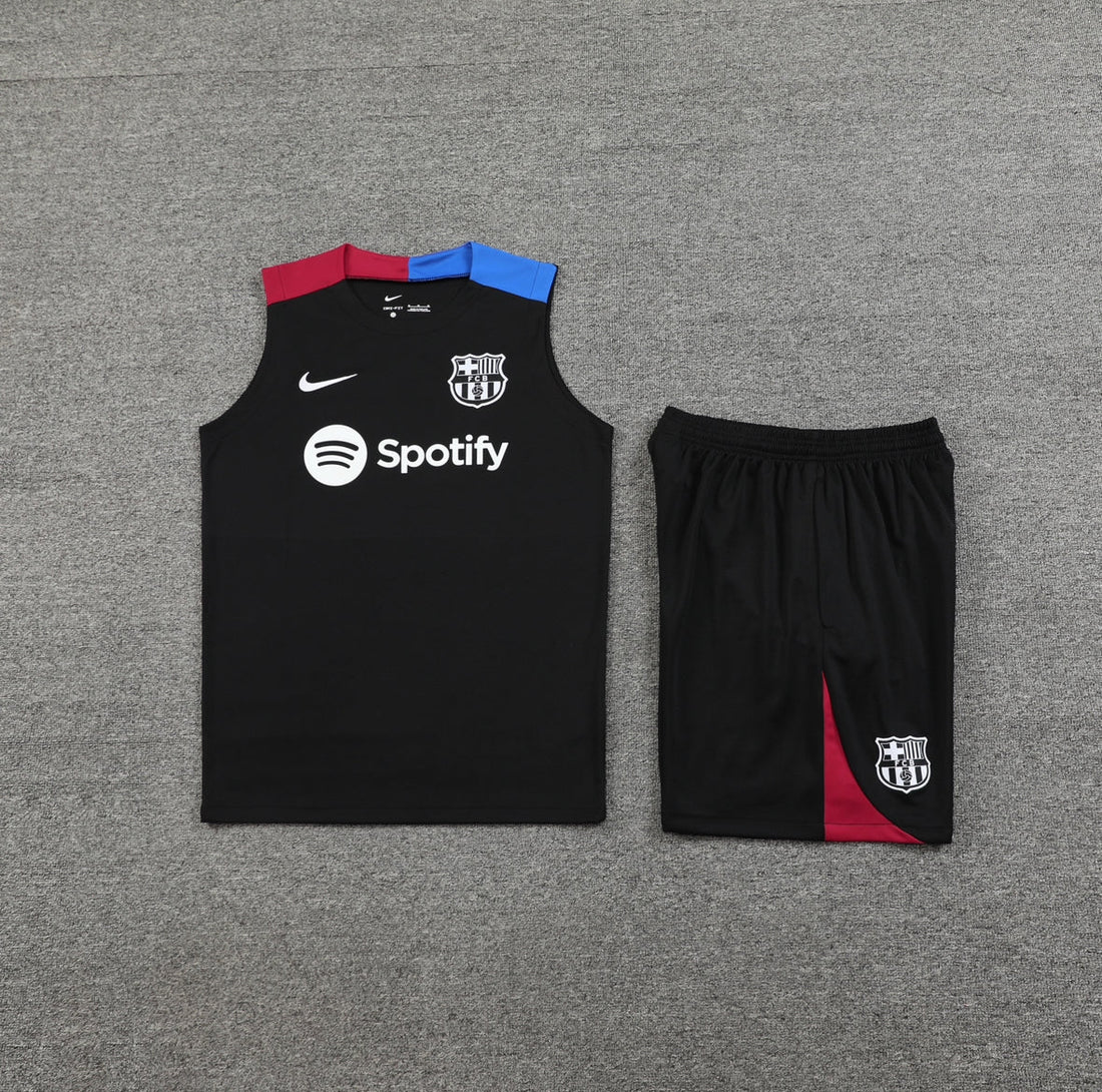 Conjunto de entrenamiento negro del Barcelona 2024/25