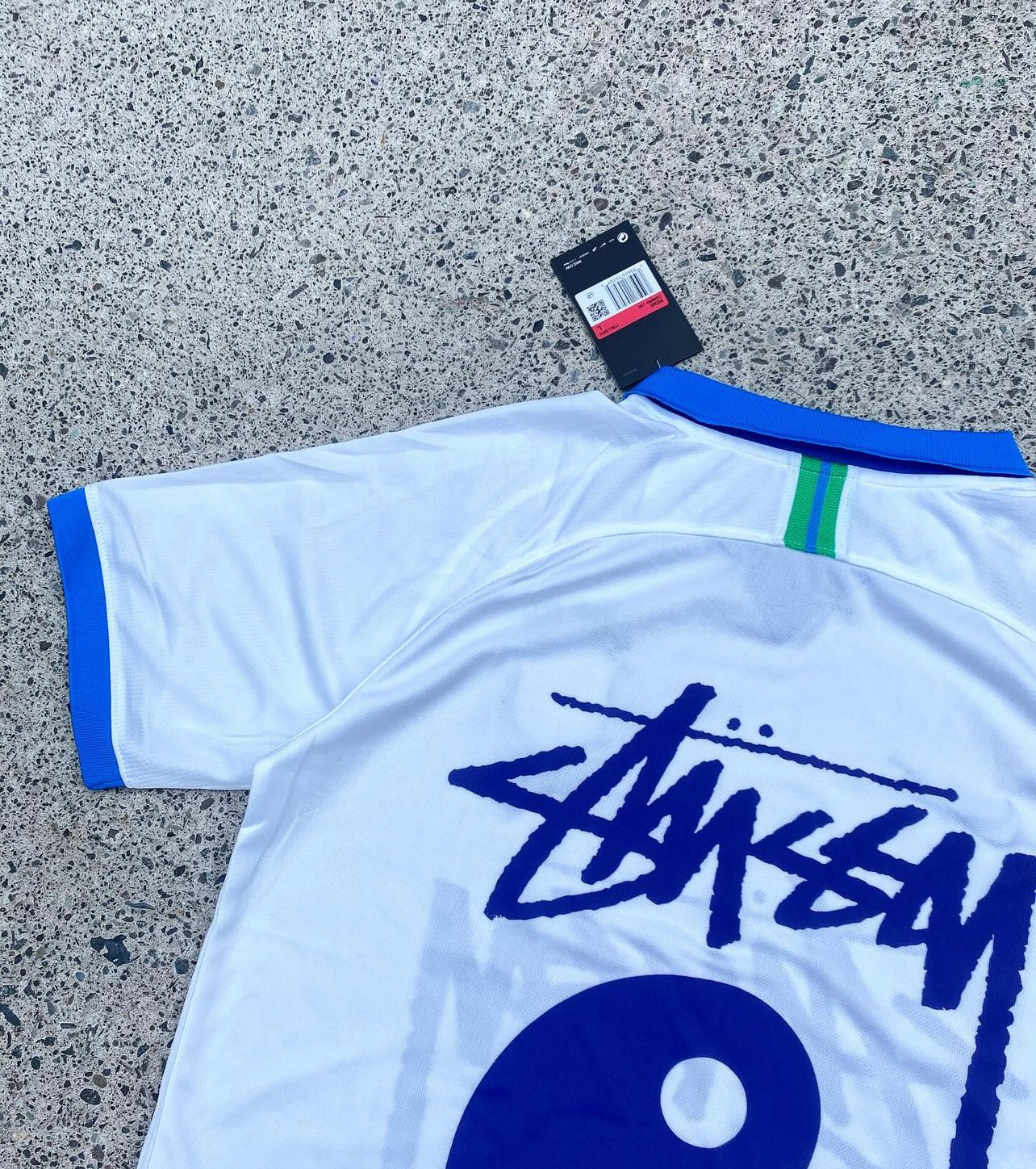 Brazil white and Blue 2019 Stussy Special Edition