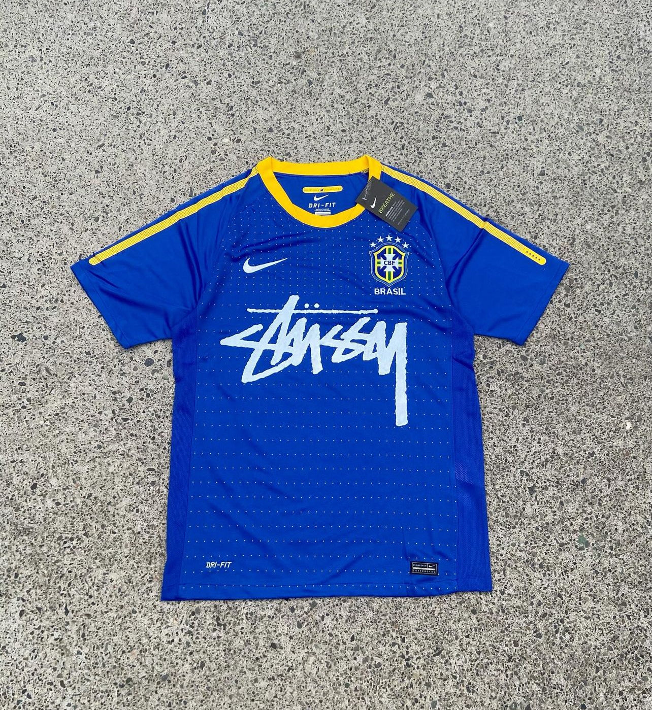 Edición limitada Brasil X Stussy &quot;Azul y amarillo&quot;