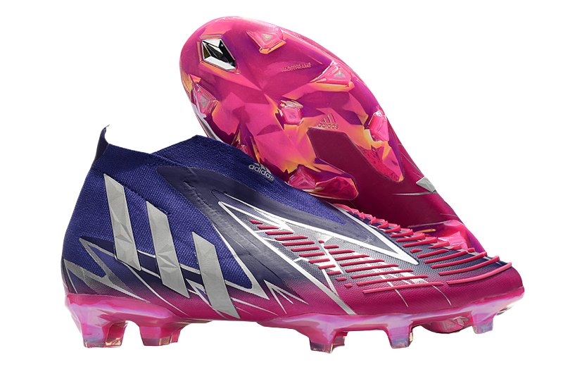 Adidas Predator Edge FG Champions Code - Púrpura/Plata metalizado/Rosa 