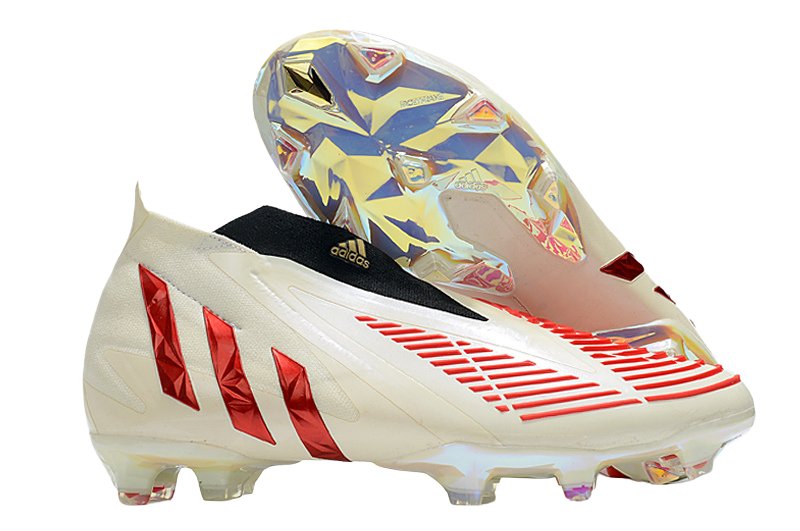 Adidas Predator Edge FG - White/Vivid/Red Gold