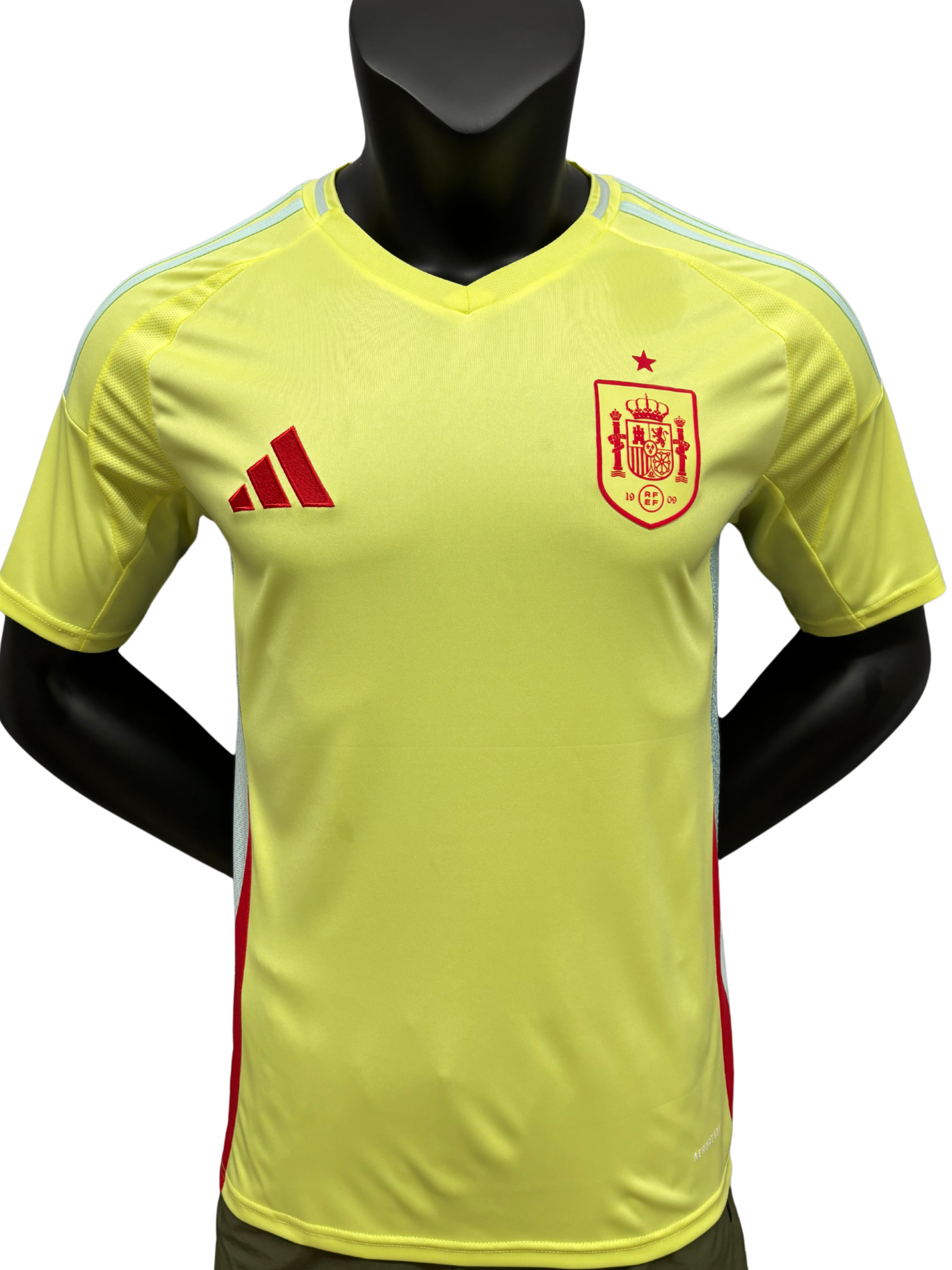 Camiseta visitante de España para la Eurocopa 2024 – VERSIÓN JUGADOR 