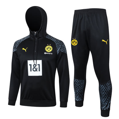 Borussia Dortmund 23-24 | Black | Tracksuit Hoodie